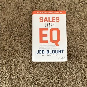 Sales EQ by Jeb Blount Hardcover Book
